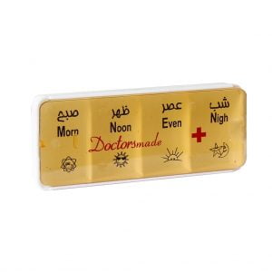 جعبه قرص روزانه مدل کشویی دکتر مد