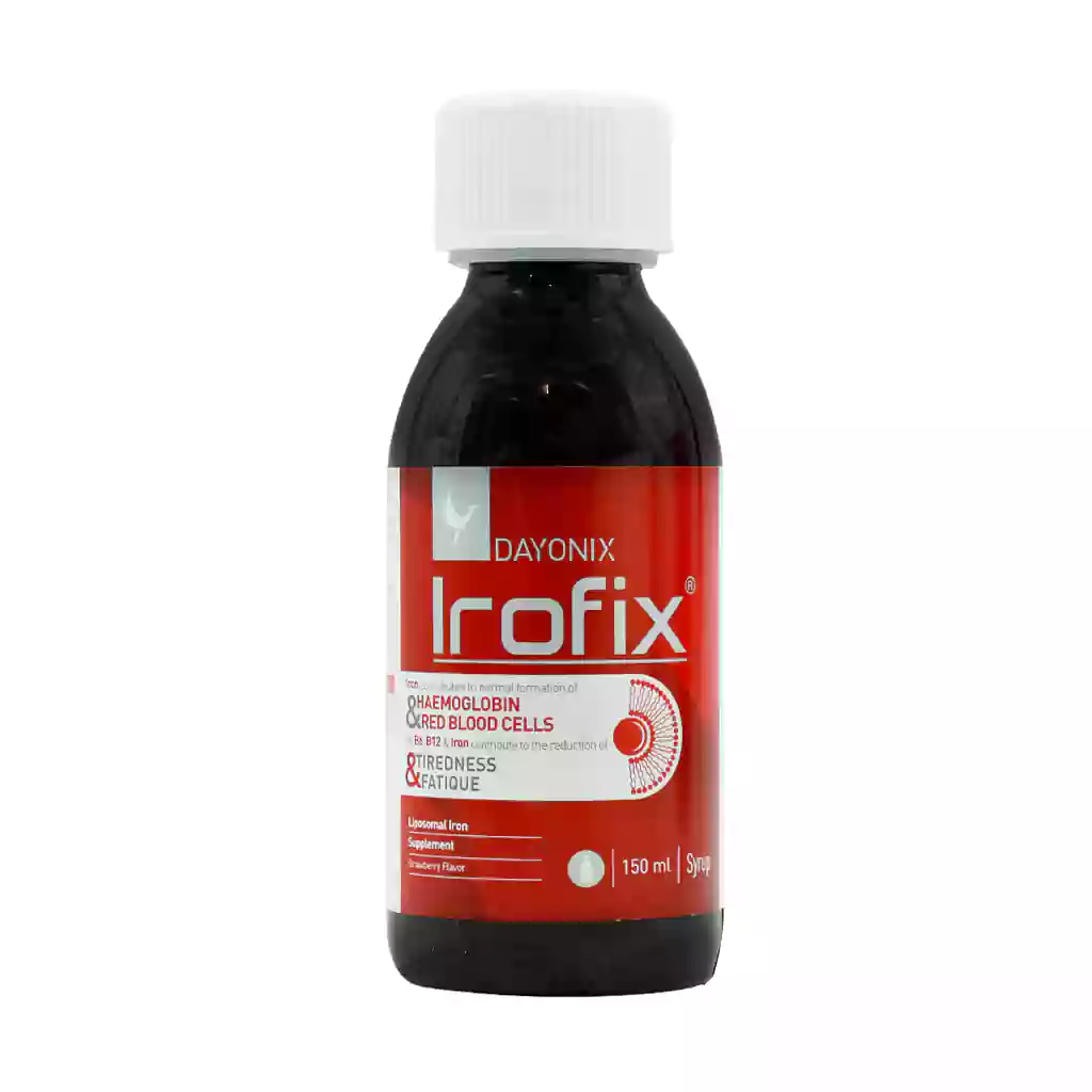 Dayonix Pharma Irofix Syrup 150 ml قیمت شربت آیروفیکس دایونیکس فارما