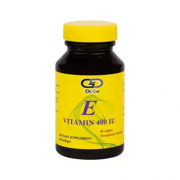 سافت ژل ویتامین E 400 واحد دکتر گیل 60 عدد - 1