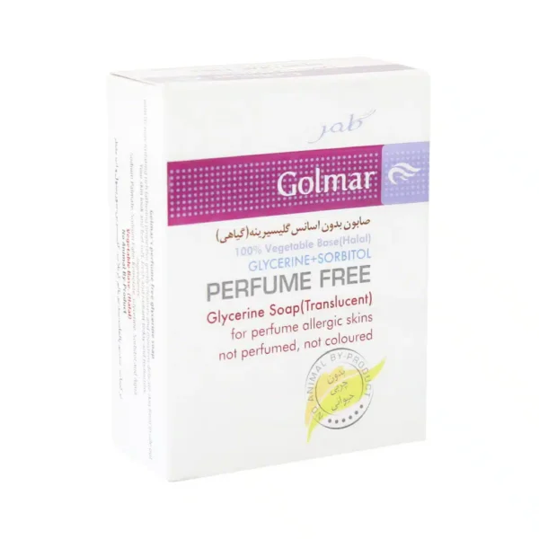 صابون بدون اسانس گلیسیرینه گلمر 100 گرم - 1