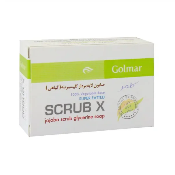 صابون لایه بردار گلیسیرینه گیاهی گلمر 90 گرم - 1