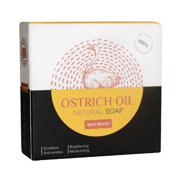 صابون روغن شتر مرغ اسکین بوست