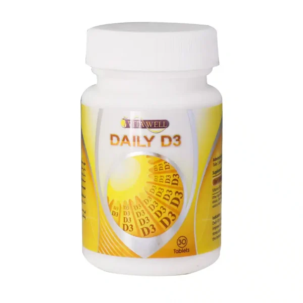 قرص دیلی D3 1000 واحد ویتاول 30 عدد - 1