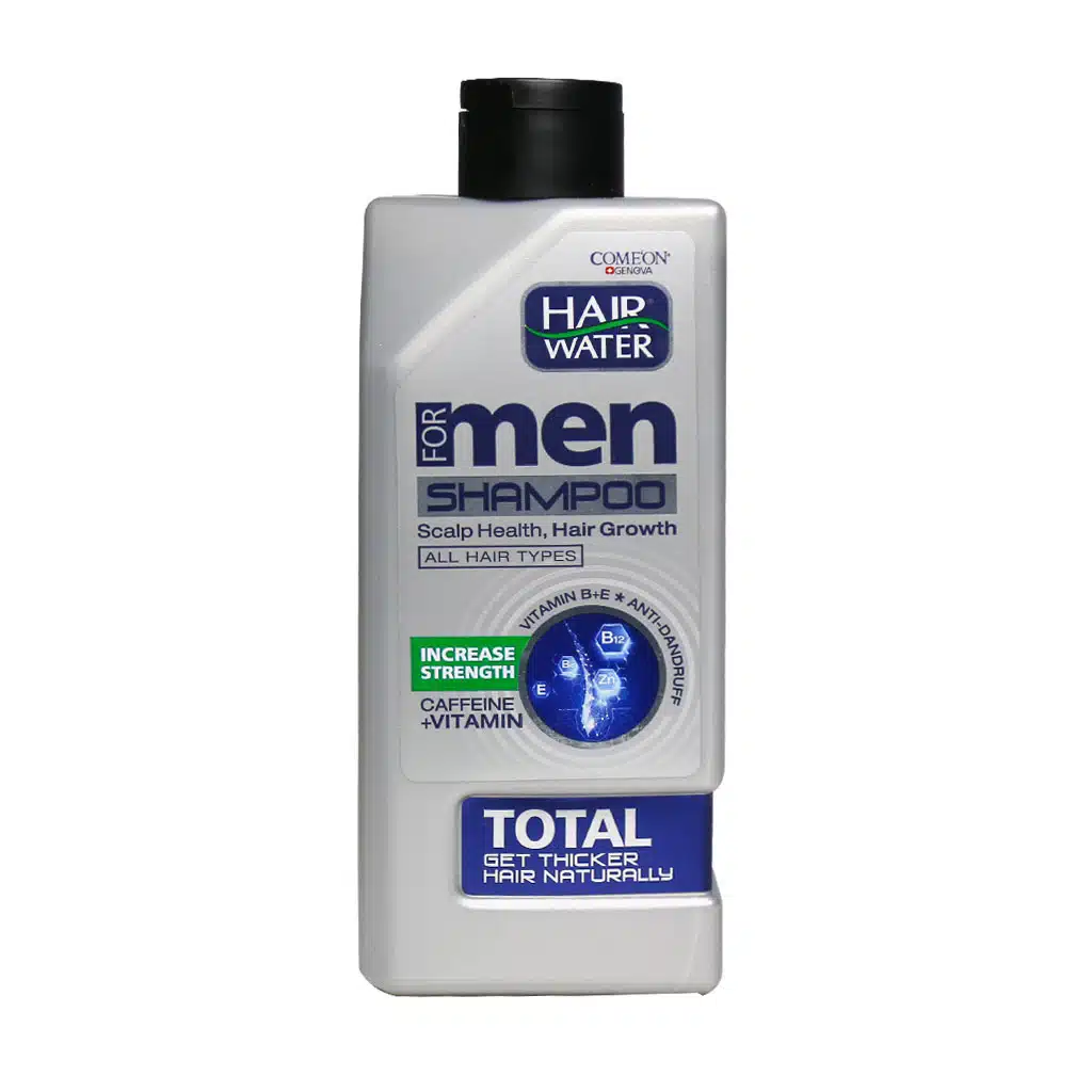 Comeon-Total-Shampoo-For-Men-410-ml.jpg.webp شامپو تقویت کننده مردانه کامان مناسب موهای دارای شوره 410 میلی لیتر