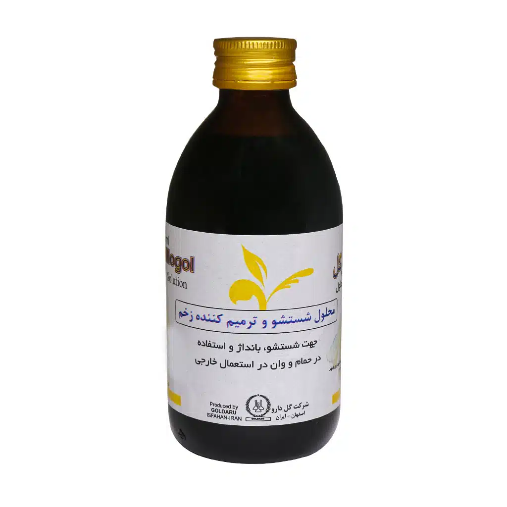 Gol-Daru-Kamillogol-Solution-250-Ml.jpg.webp محلول کامیلوگل گل دارو 250 میلی لیتر