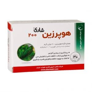 قرص روکش دار هوپرزین 200 شاری