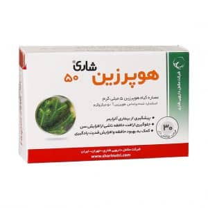 قرص روکش دار هوپرزین 50 شاری