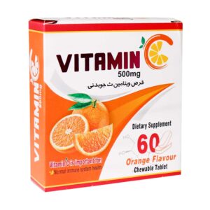 قرص جویدنی ویتامین C 500 میلی گرم دنیا دارو