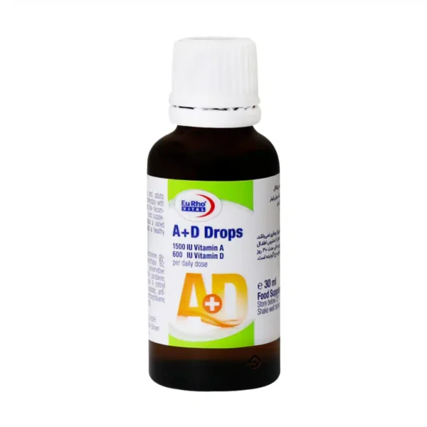 قطره خوراکی آ+د یوروویتال 30 میلی لیتر - 1