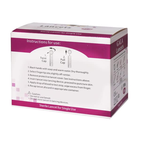 سوزن تست قند خون گالا مدل 30G