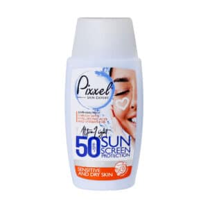 کرم ضد آفتاب SPF50 پیکسل مناسب پوست خشک و حساس