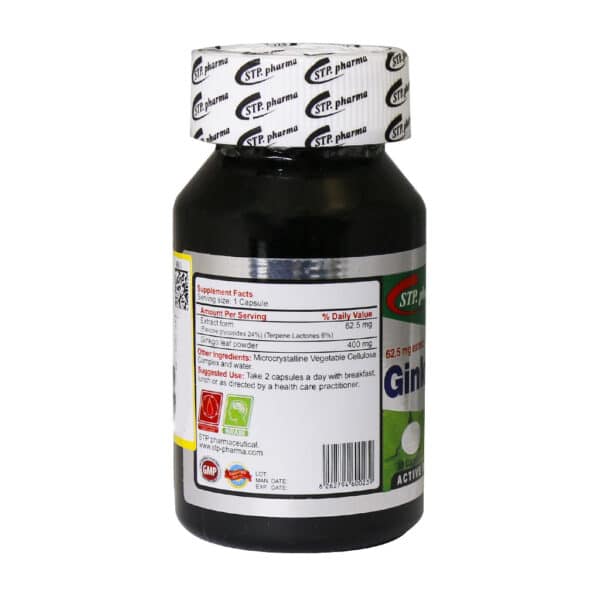 کپسول جینکو بیلوبا 400 میلی گرم اس تی پی فارما