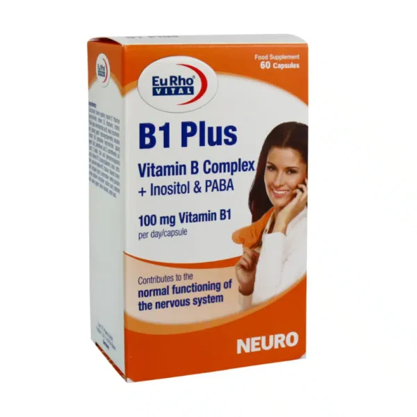 کپسول ویتامین B1 پلاس یوروویتال 60 عدد - 1