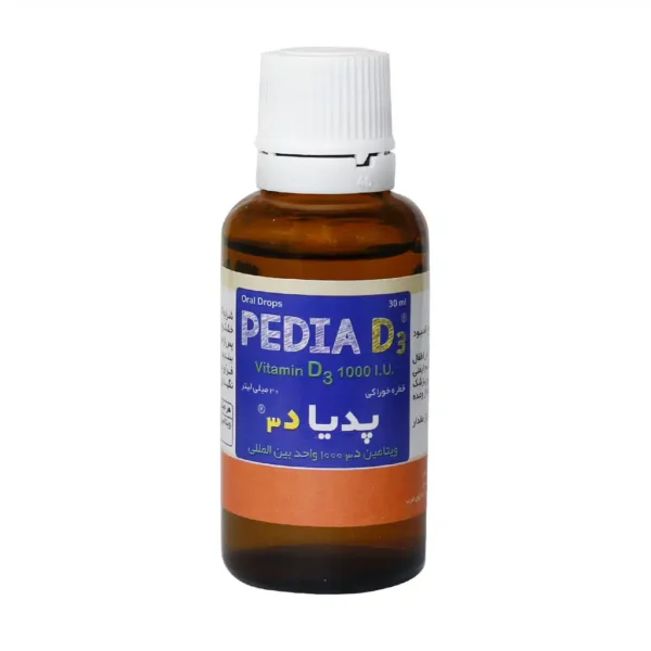 قطره خوراکی پدیا د3 دارو افشان شایگان 30 میلی لیتر - 1