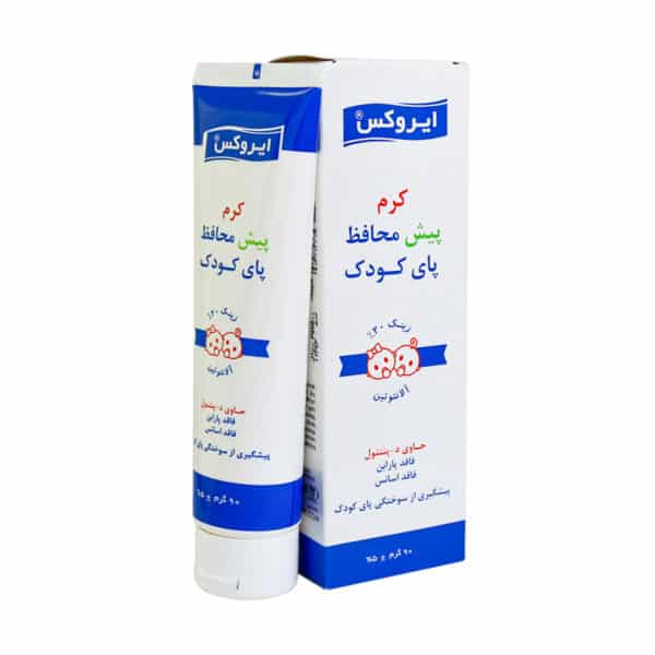 کرم پیش محافظ پای کودک ایروکس