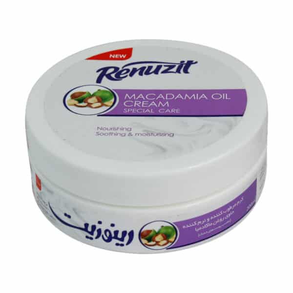 کرم کاسه ای مرطوب کننده و نرم کننده روغن ماکادمیا رینوزیت