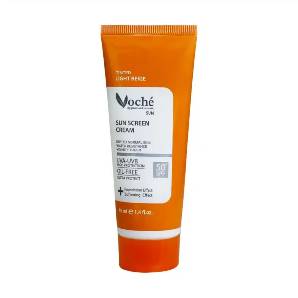 کرم ضد آفتاب SPF50 وچه مناسب پوست خشک و معمولی 40 میلی لیتر - 1