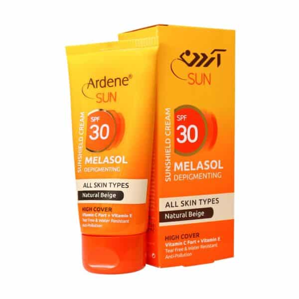 کرم ضد آفتاب SPF30 ملاسول آردن مناسب انواع پوست