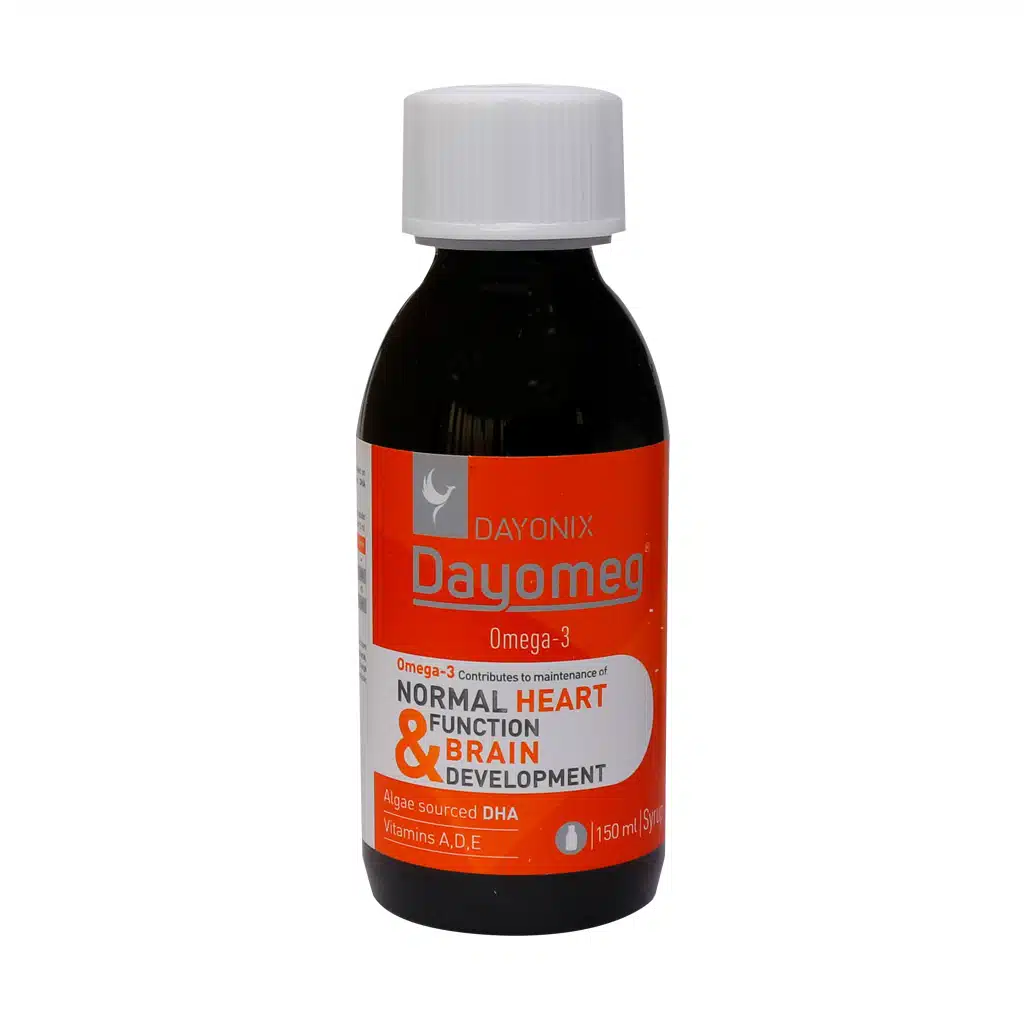 Dayonix-Daymeg-Omega-3.jpg.webp شربت امگا 3 دیومگ دایونیکس فارما 150 میلی لیتر