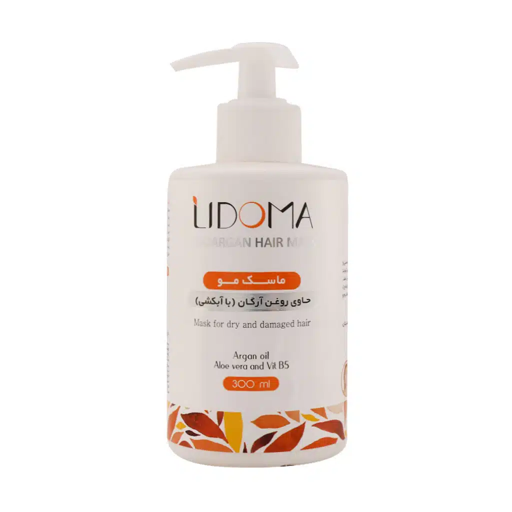 Lidoma-Lido-Argan-Hair-Mask-300-ml-1.jpg.webp ماسک مو لیدوآرگان لیدوما مناسب موهای خشک و آسیب دیده 300 میلی لیتر