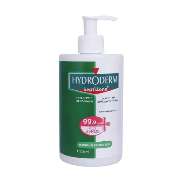مایع دستشویی ضد عفونی کننده سپتی زون هیدرودرم 500 میلی لیتر - 1