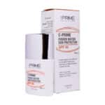 فلوئید ضد آفتاب SPF50 فیوژن واتر پریم حاوی ویتامین C
