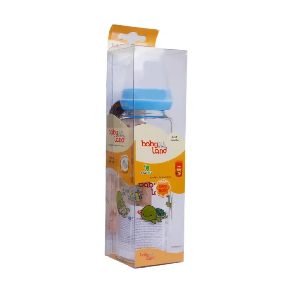 شیشه شیر پیرکس بیبی لند کد 471 مناسب 6 تا 18 ماه 240 میلی لیتر - 1