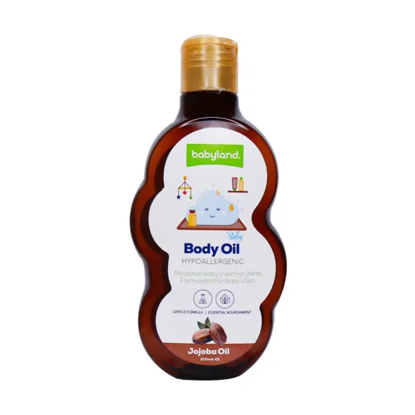 روغن نرم کننده پوست بچه حاوی روغن جوجوبا بیبی لند 200 میلی لیتر - 1