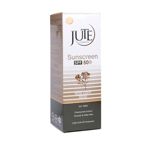 کرم ضد آفتاب SPF50 ژوت مناسب انواع پوست 50 میلی لیتر - 1
