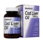 کپسول روغن ماهی کاد لیور اویل هلث اید