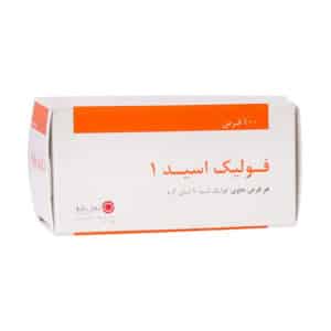 قرص فولیک اسید 1 میلی گرم روز دارو
