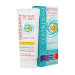 کرم ضد آفتاب فیس پلاس SPF50 پوست نرمال کاوردرما