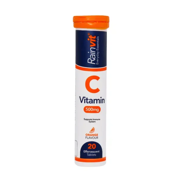 قرص جوشان ویتامین C 500 میلی گرم رین ویت 20 عدد