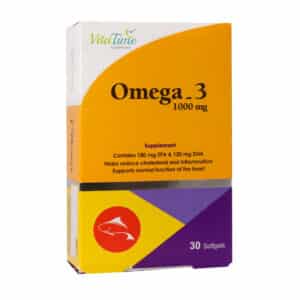 کپسول نرم ژلاتینی امگا 3 ویتاتایم