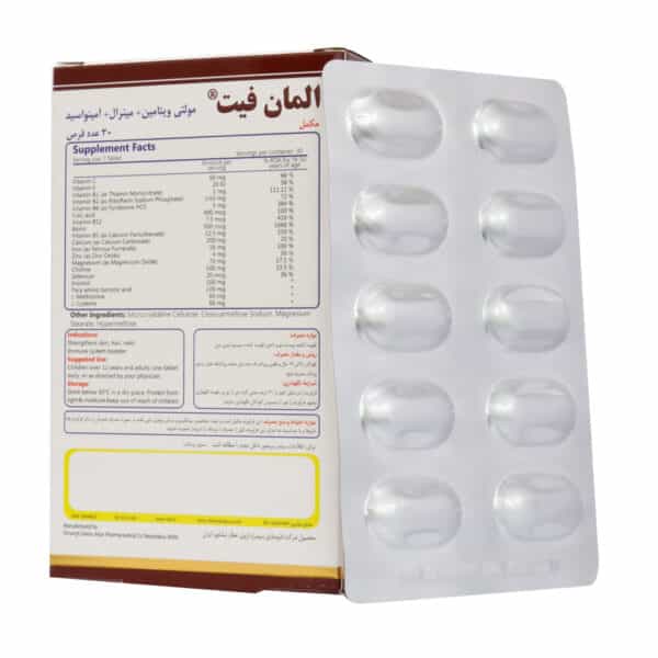 قرص المان فیت سیمرغ دارو عطار