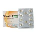 کپسول ژلاتینی ویتامین E 400 واحد آریا دارو 50 عدد