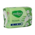 نوار بهداشتی بالدار نیمه ضخیم مشبک مولپد مدل Maxi سایز خیلی بزرگ