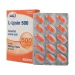 کپسول ال لیزین 500 میلی گرم یوروویتال
