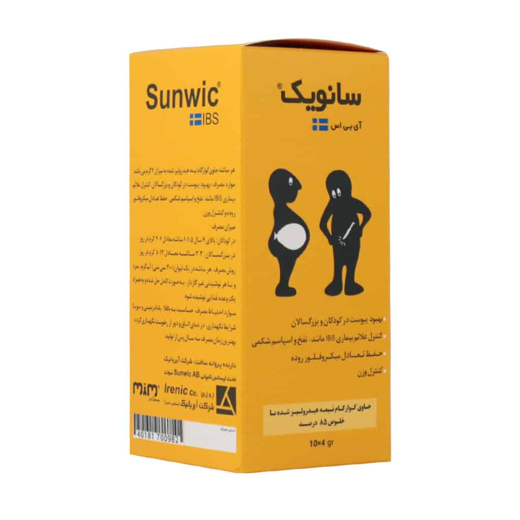 ساشه آی بی اس سان ویک 10 عدد ساشه آی بی اس سان ویک