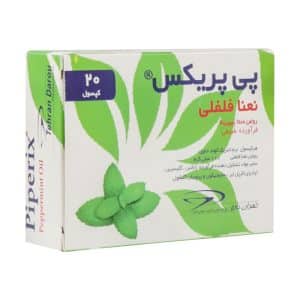 کپسول نعنا فلفلی پی پریکس تهران دارو