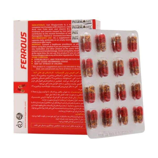 کپسول آهن فروس بیس گلیسینات فارمامیکس