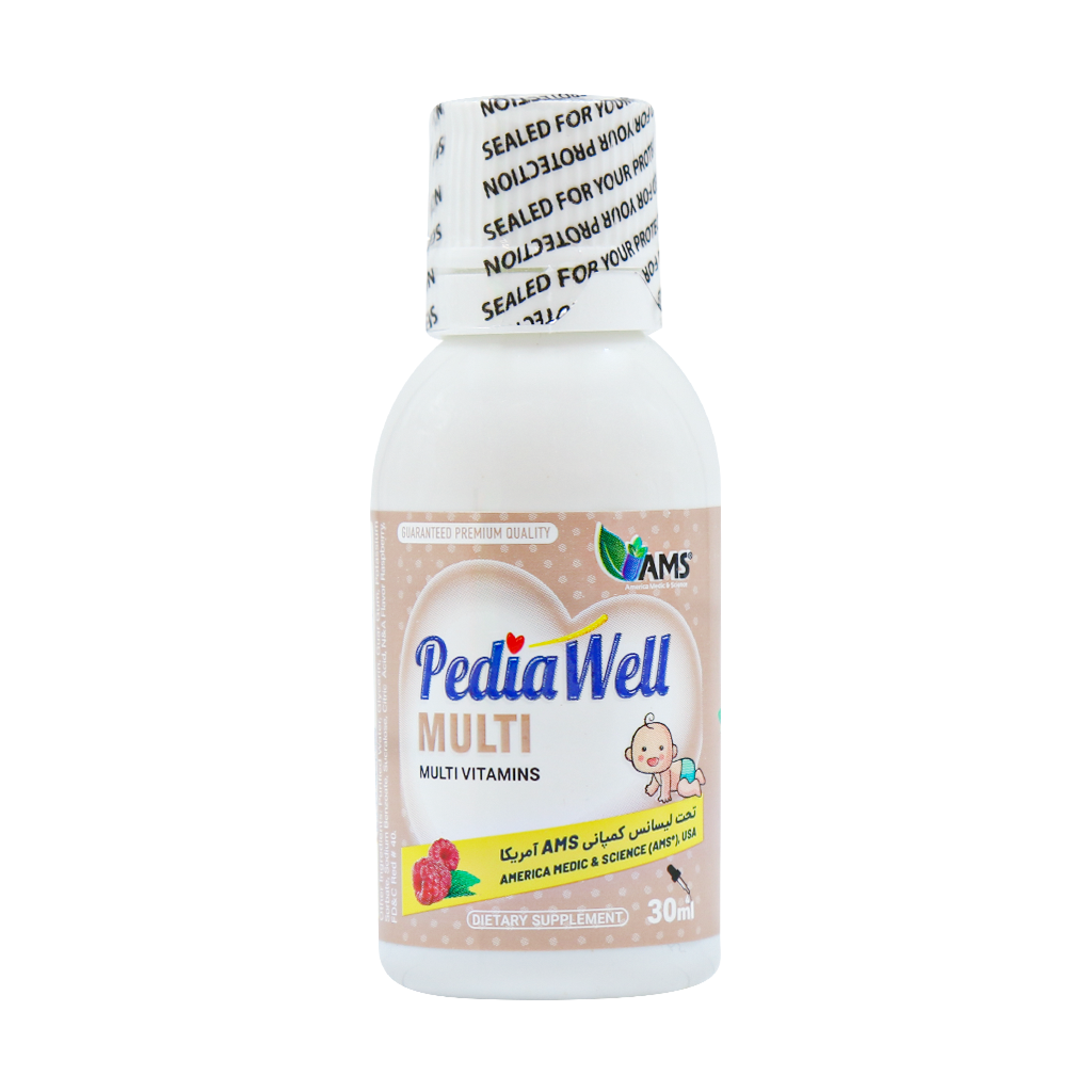 AMS Multi Vitamin PediaWell Drops 30 ml قیمت قطره خوراکی پدیاول مولتی ویتامین ای ام اس