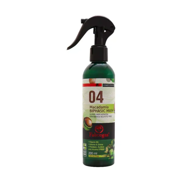 ماسک مو دوفاز کراتینه ماکادمیا فابریگاس مناسب موهای چرب کراتینه و آسیب دیده 200 میلی لیتر - 1