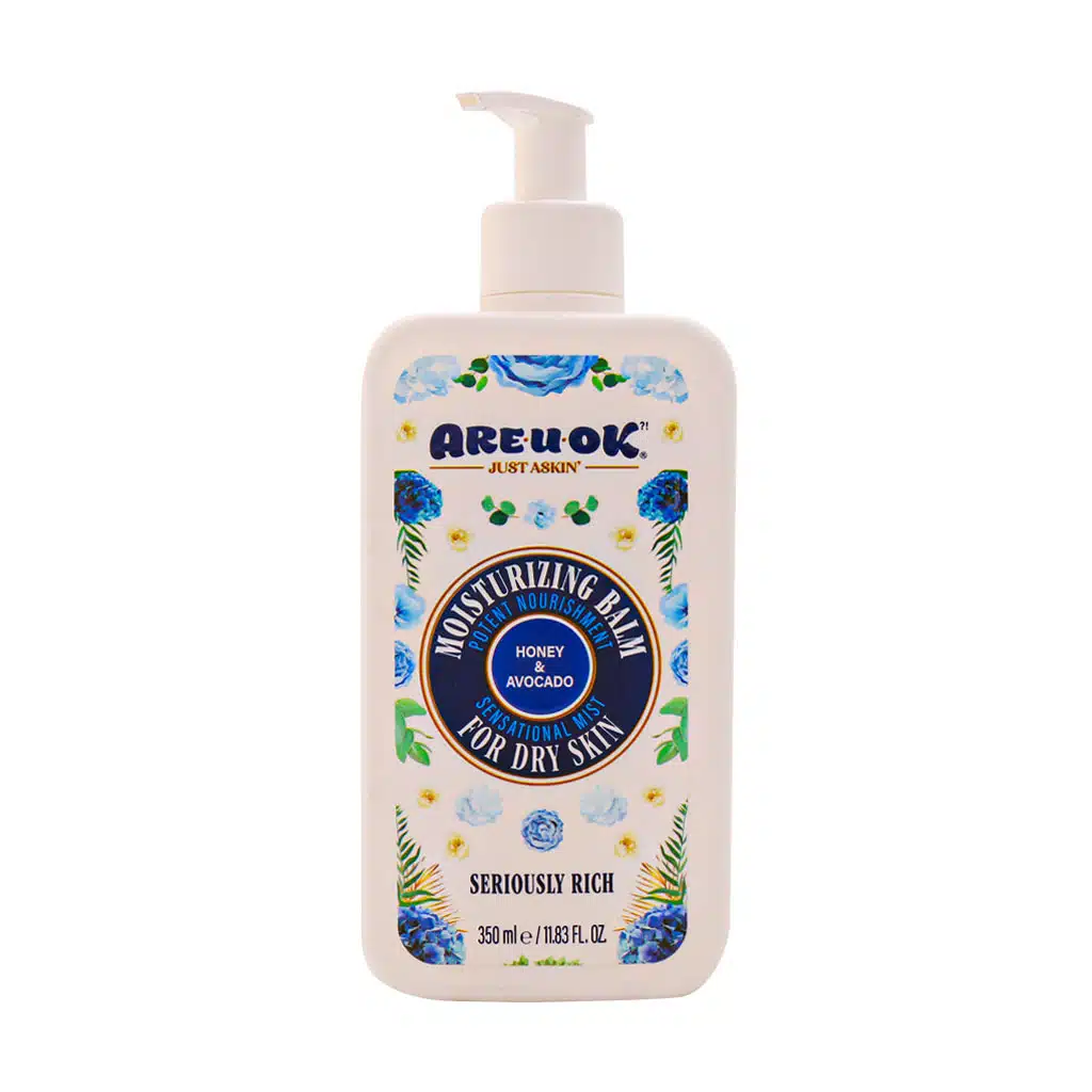Are-U-Ok-Moisturizing-Balm-For-Dry-Skin-350-Ml.jpg.webp بالم مرطوب کننده پمپی پوست خشک آر یو اکی 350 میلی لیتر