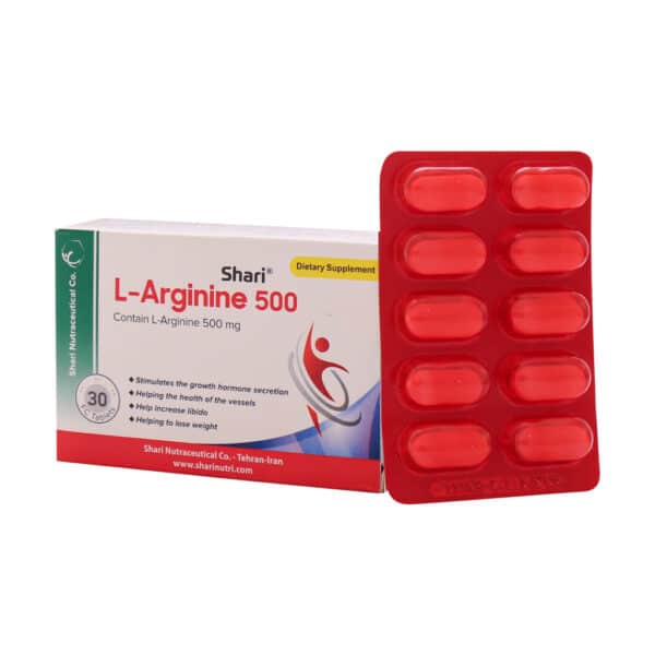 قرص ال آرژنین 500 میلی گرم شاری