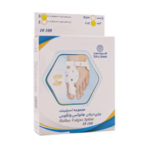 اسپلینت هالوکس والگوس پای چپ طب و صنعت