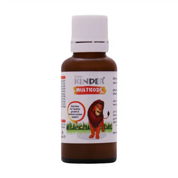 قطره مولتی کد فیشر کیندر 30 میلی لیتر - 1