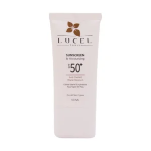 کرم ضد آفتاب SPF50 لوسل مناسب انواع پوست 50 میلی لیتر