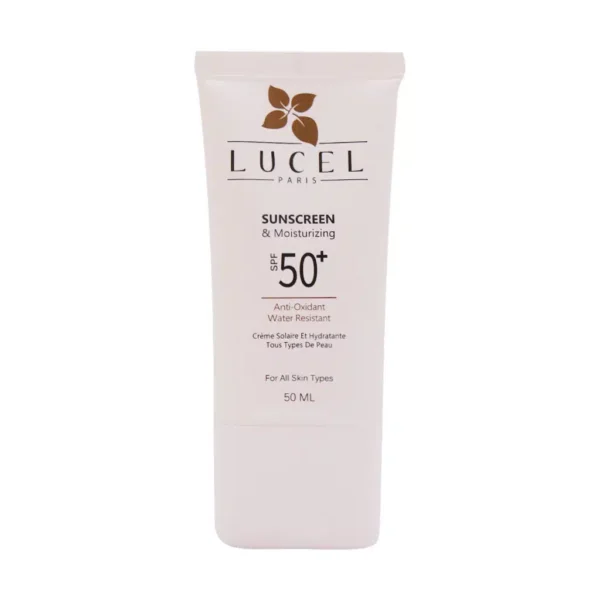 کرم ضد آفتاب SPF50 لوسل مناسب انواع پوست 50 میلی لیتر