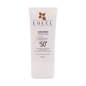 کرم ضد آفتاب و مرطوب کننده SPF50 پوست چرب و مختلط لوسل 50 میلی لیتر